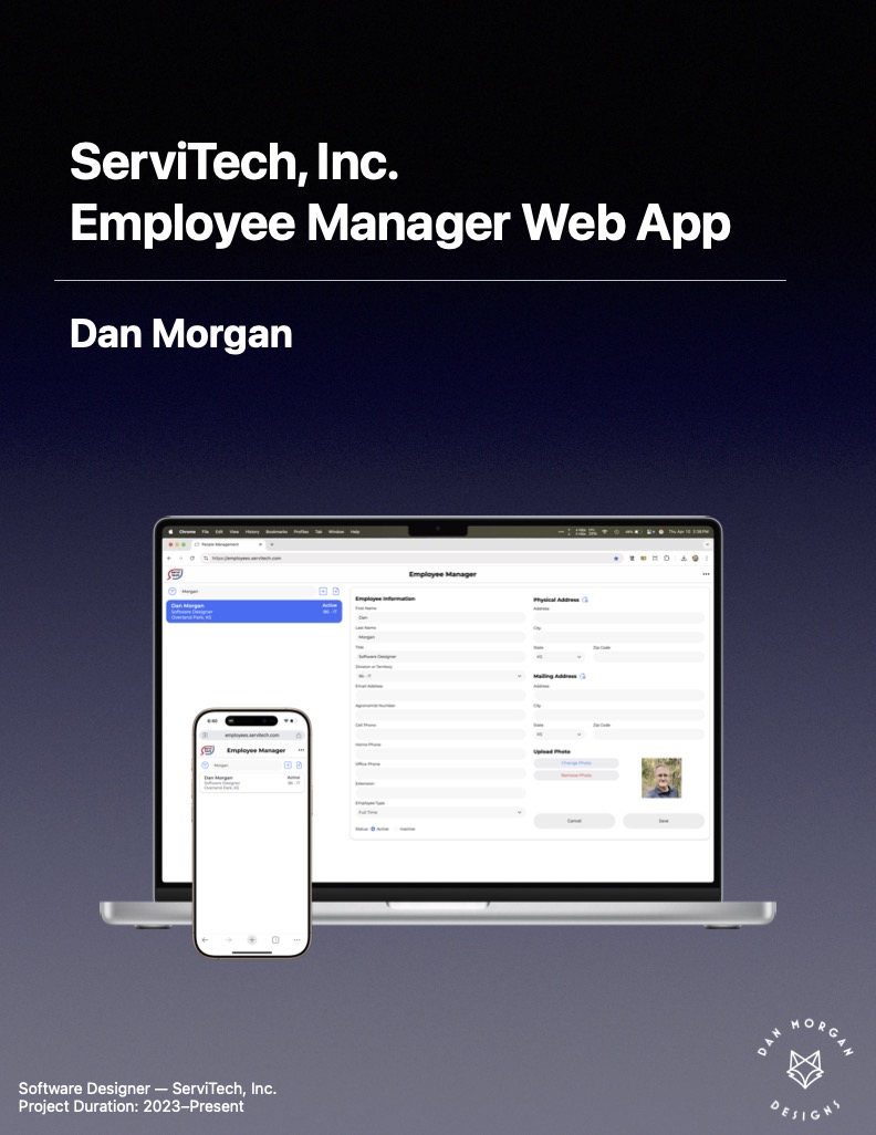 ServiTech Employee Manager